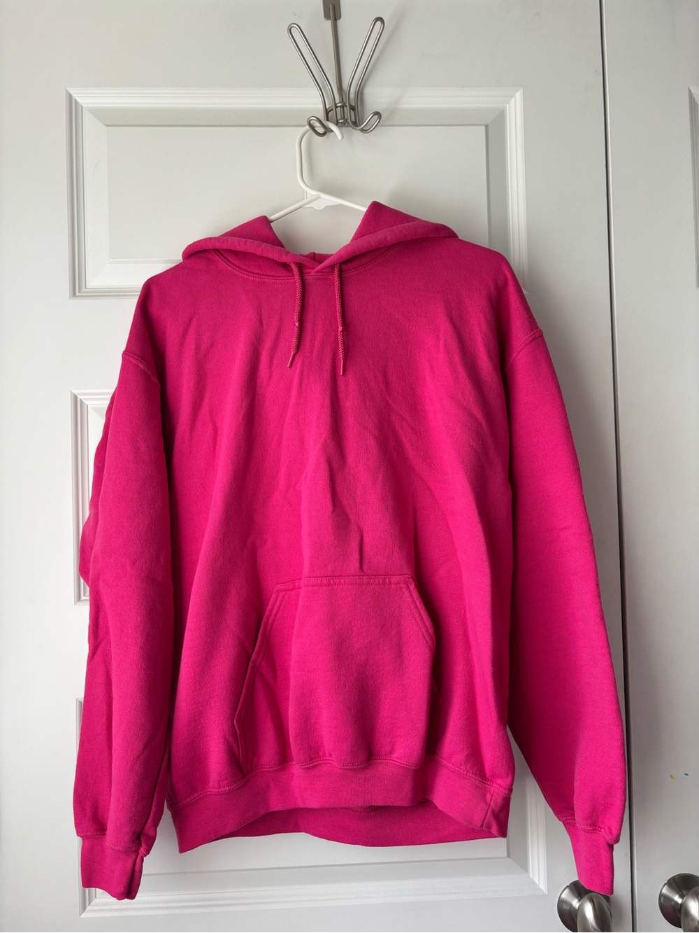 Hot Pink Women's Hoodie Sweatshirt